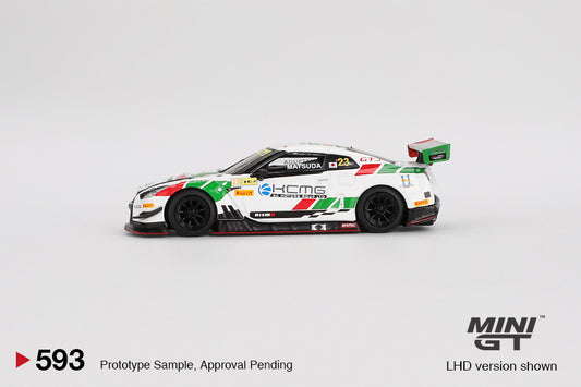 TSM Mini GT 1:64 Nissan GT-R NISMO GT3 #23 KCMG 2018 FIA GT World Cup Macau