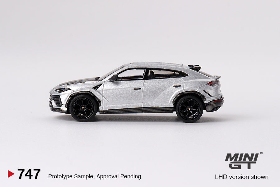 TSM Mini GT 1:64 Lamborghini Urus Performante Grigio Nimbus (RHD)
