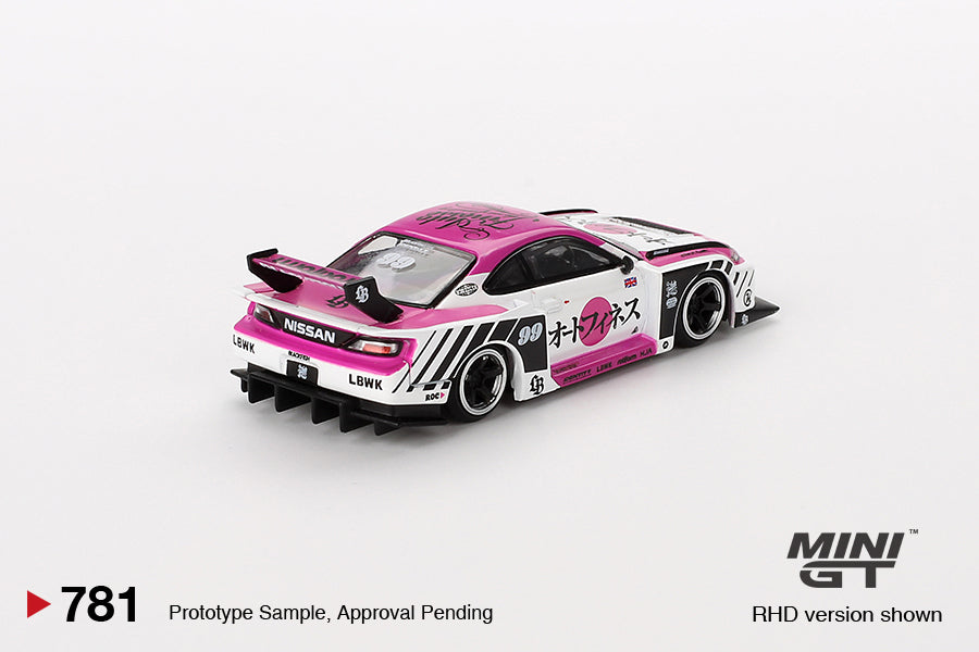 TSM Mini GT 1:64 Nissan LB-Super Silhouette S15 SILVIA Auto Finesse SEMA 2023