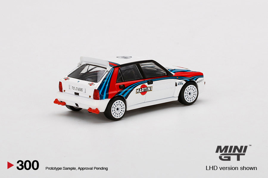 TSM Mini GT 1:64 Lancia Delta HF Integrale Evoluzione Martini Racing LHD