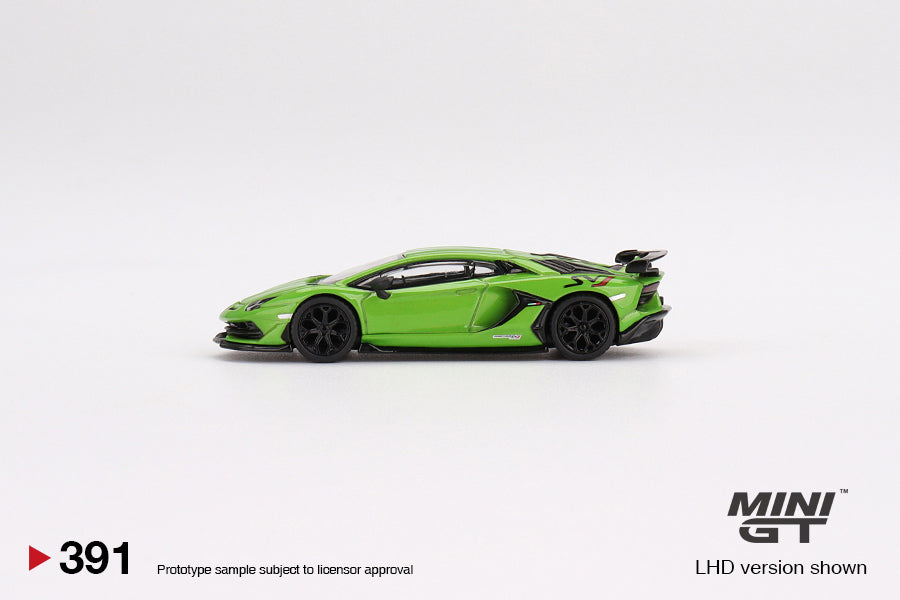 TSM Mini GT 1:64 Lamborghini Aventador SVJ Verde Mantis (RHD)
