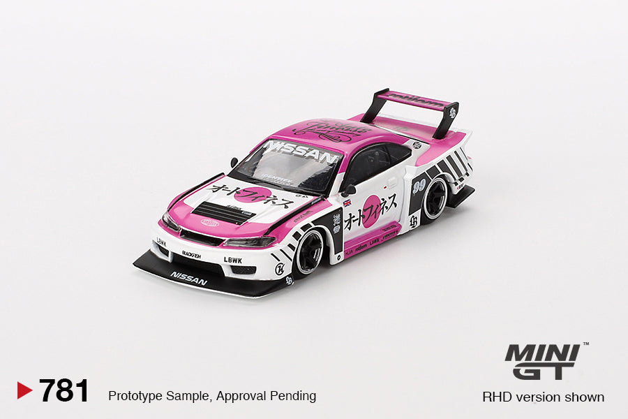 TSM Mini GT 1:64 Nissan LB-Super Silhouette S15 SILVIA Auto Finesse SEMA 2023