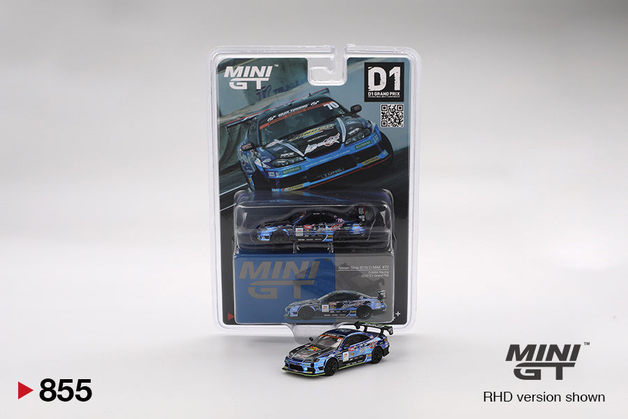 TSM Mini GT 1:64 Nissan Silvia (S15) D-MAX #70 D-MAX Racing 2023 D1 Grand Prix