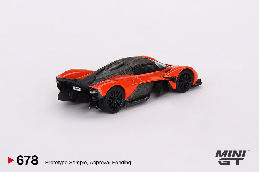 TSM Mini GT 1:64 Aston Martin Valkyrie Maximum Orange