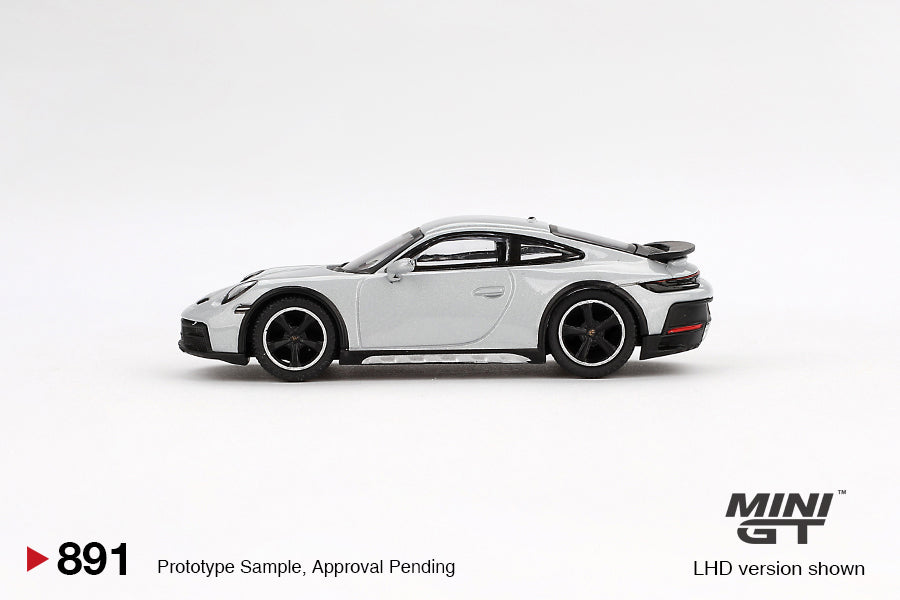 TSM Mini GT 1:64 Porsche 911 Dakar Ice Gray Metallic (RHD)