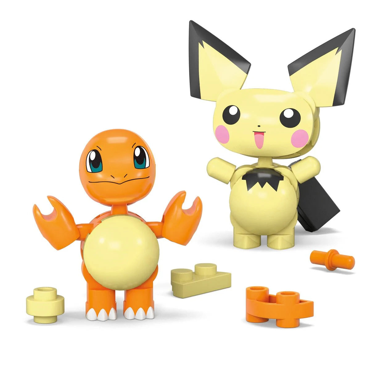 Mega Construx Pokemon Pokeball 2 pack - Charmander & Pichu