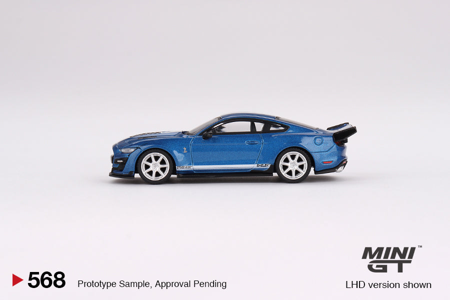 TSM Mini GT 1:64 Shelby GT500 Dragon Snake Concept Ford Performance Blue