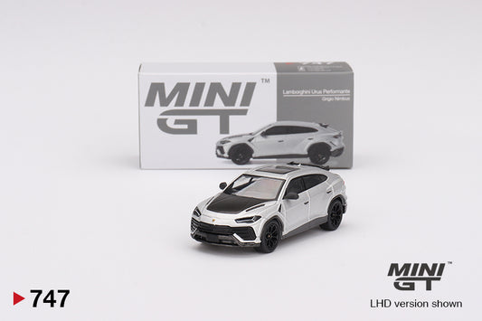TSM Mini GT 1:64 Lamborghini Urus Performante Grigio Nimbus (RHD)