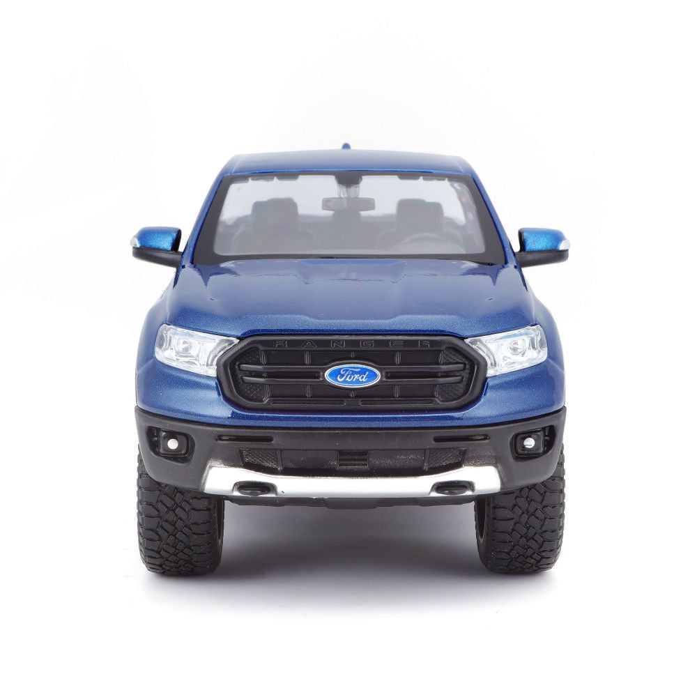 1:27 2019 Ford Ranger Blue Diecast Model Car