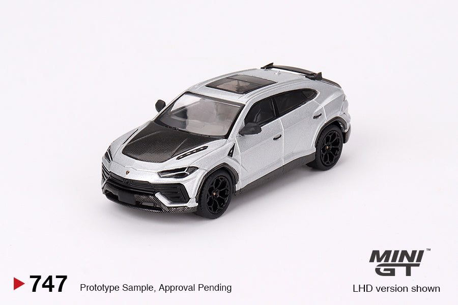 TSM Mini GT 1:64 Lamborghini Urus Performante Grigio Nimbus (RHD)