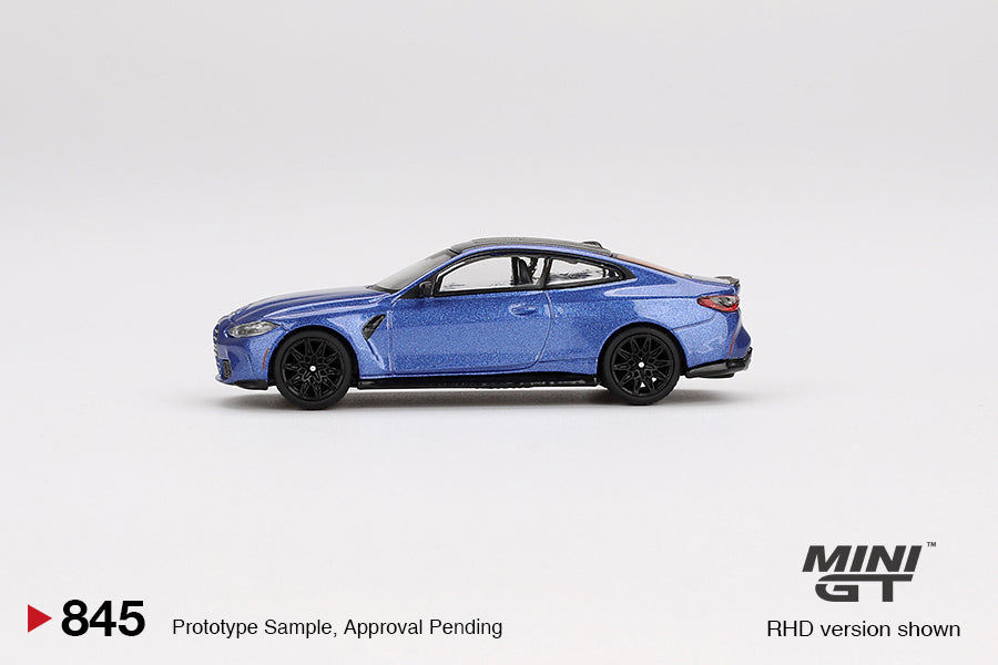TSM Mini GT 1:64 BMW M4 Competition (G82) Portimao Blue RHD