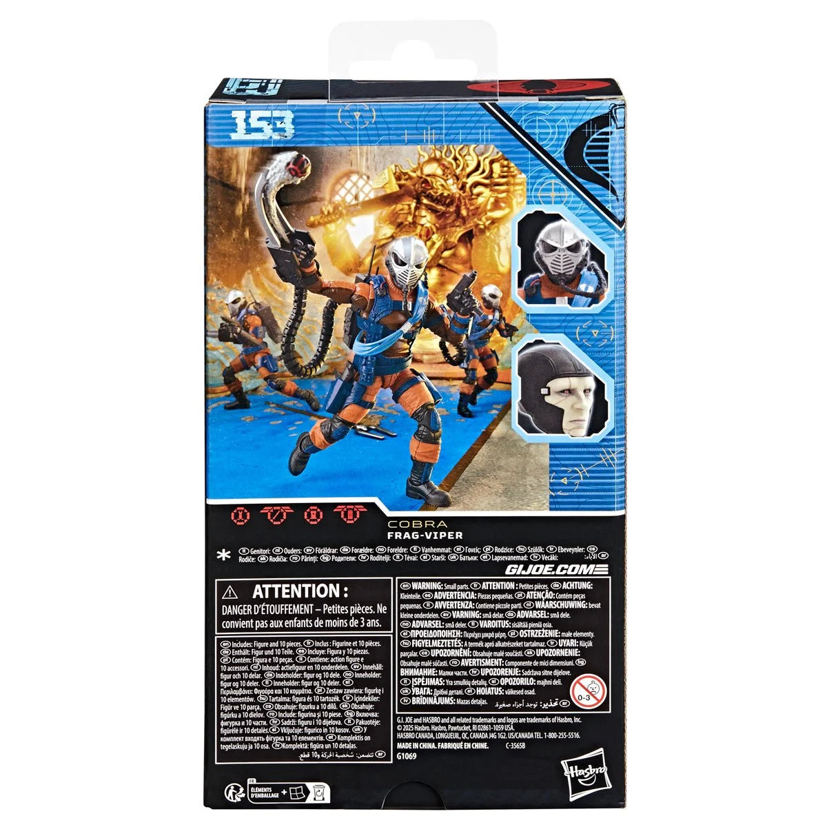 G.I. Joe Classified Frag Viper 6 inch Figure
