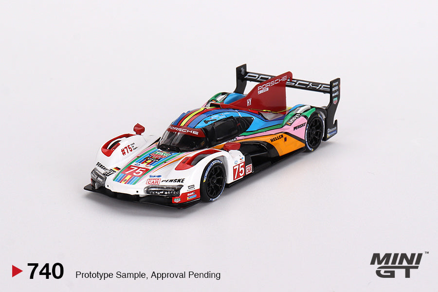 TSM Mini GT 1:64 Porsche 963 #75 Porsche Penske Motorsport 2023 24 Hrs of Le Mans