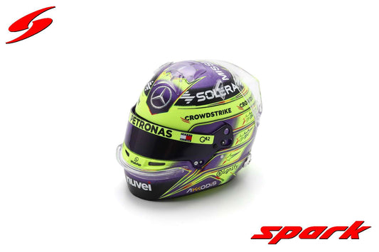 F1 Mercedes AMG Petronas Lewis Hamilton F1 Helmet British GP 2024
