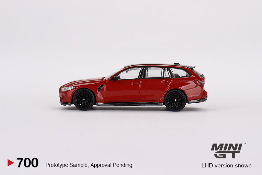 TSM Mini GT 1:64 BMW M3 Competition Touring Toronto Red Metallic