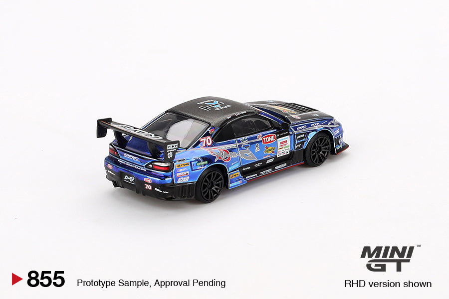 TSM Mini GT 1:64 Nissan Silvia (S15) D-MAX #70 D-MAX Racing 2023 D1 Grand Prix