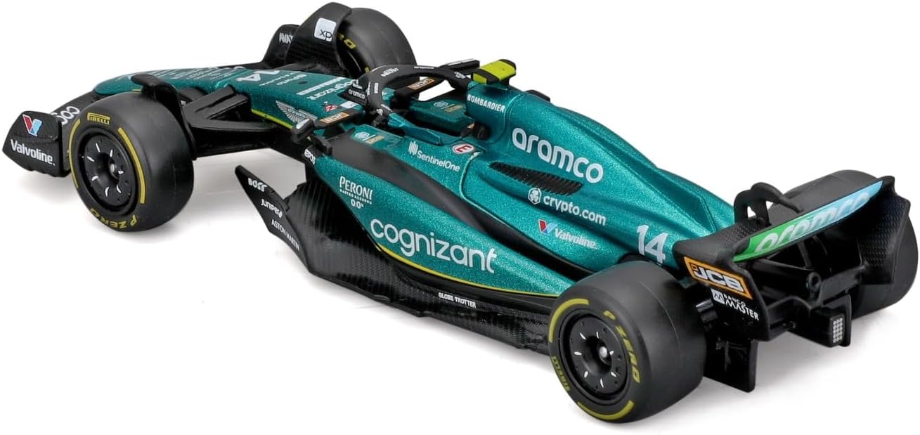 Bburago 1/43 F1 Aston Martin AMR23 Fernando Alonso