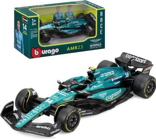 Bburago 1/43 F1 Aston Martin AMR23 Fernando Alonso