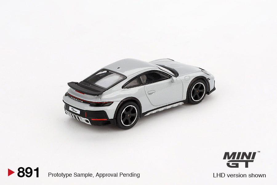 TSM Mini GT 1:64 Porsche 911 Dakar Ice Gray Metallic (RHD)
