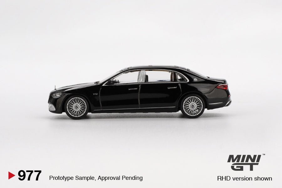 TSM Mini GT 1:64 Mercedes-Maybach S 680 Black RHD