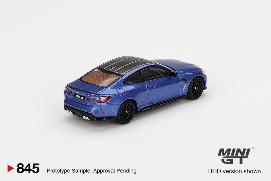 TSM Mini GT 1:64 BMW M4 Competition (G82) Portimao Blue RHD