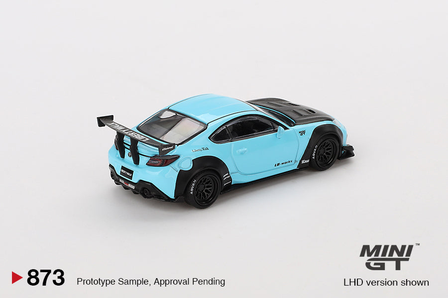 TSM Mini GT 1:64 Toyota GR86 LB★Nation Baby Blue (RHD)