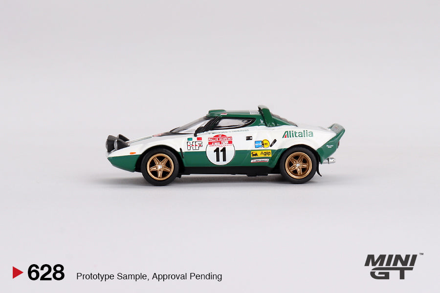 TSM Mini GT 1:64 Lancia Stratos HF 1975 Rally Sanremo Winner #11