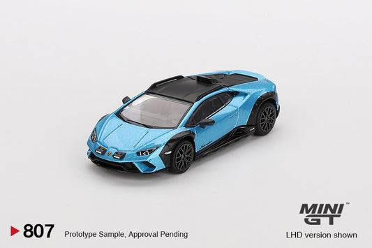 TSM Mini GT 1:64 Lamborghini Huracán Sterrato Blu Aegir