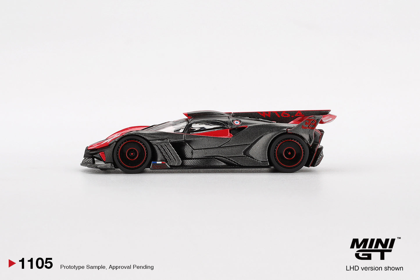 TSM Mini GT 1:64 Bugatti Bolide Red