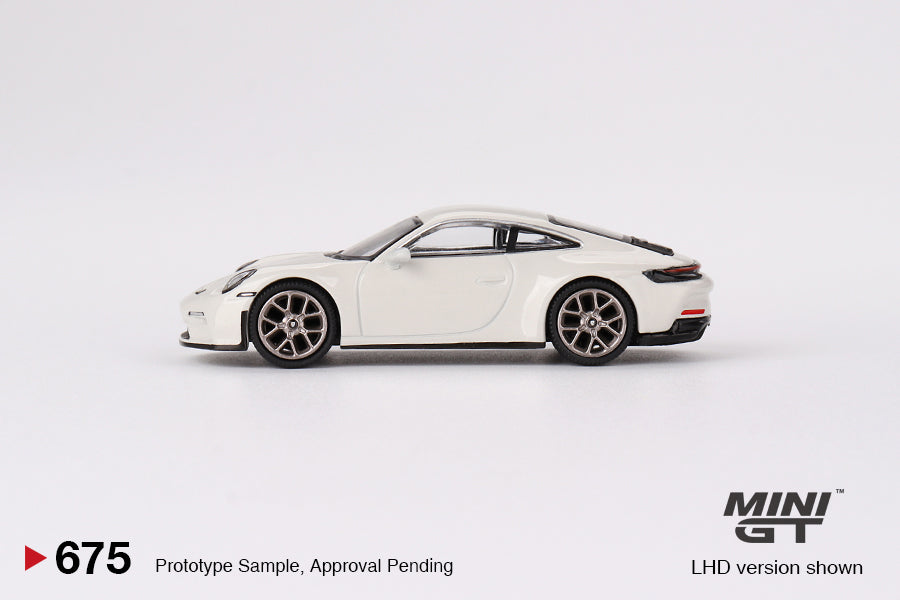 TSM Mini GT 1:64 Porsche 911 (992) GT3 Touring Crayon (RHD)