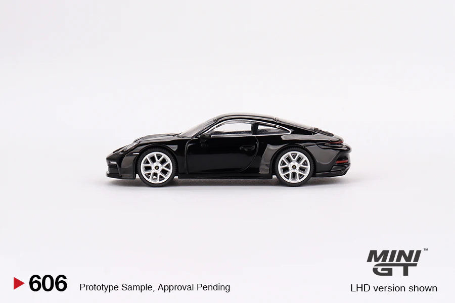 TSM Mini GT 1:64 Porsche 911 (992) GT3 Touring Black (RHD)