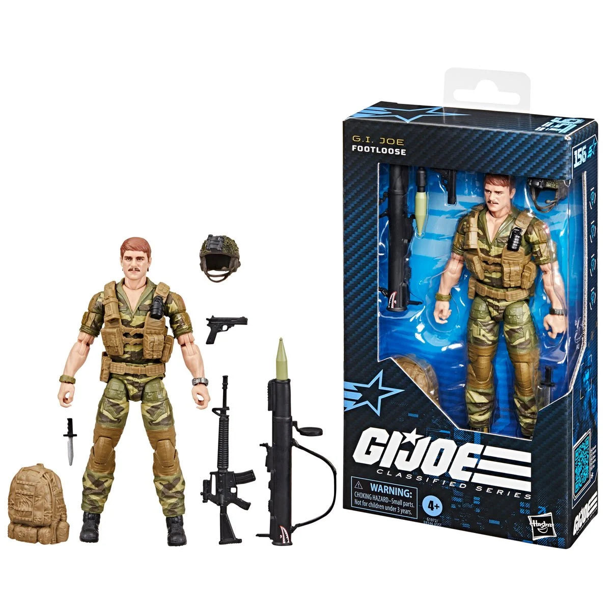 G.I. Joe Classified Footloose 6 inch Figure