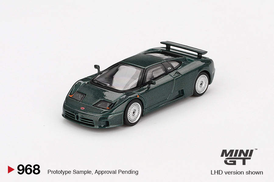 TSM Mini GT 1:64 Bugatti EB110 GT Verde Scuro