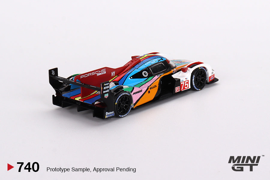 TSM Mini GT 1:64 Porsche 963 #75 Porsche Penske Motorsport 2023 24 Hrs of Le Mans