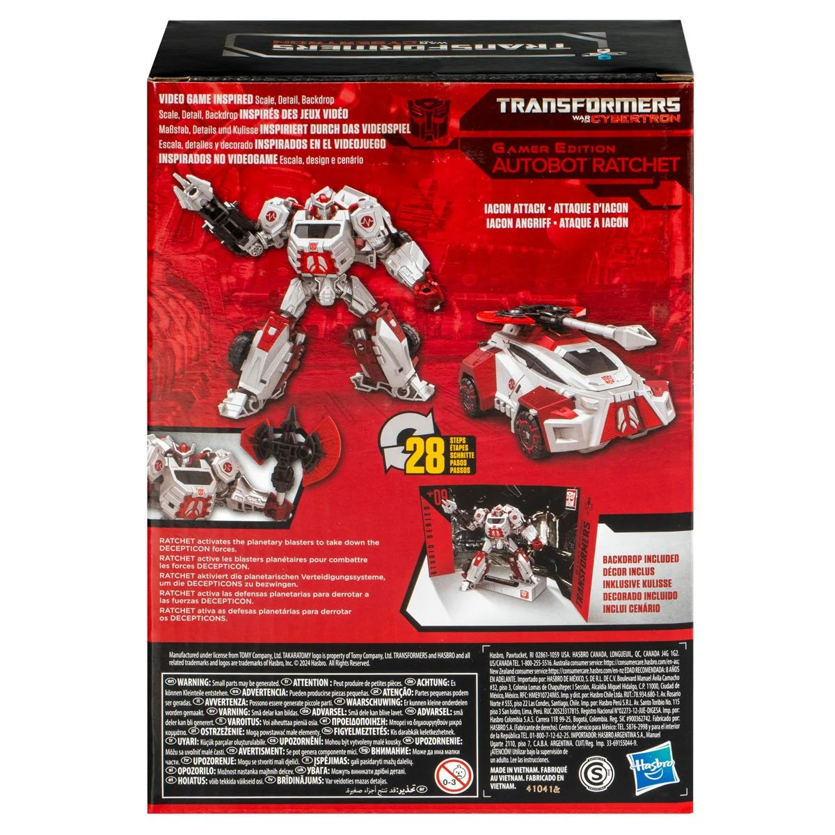 Transformers Studio Series War For Cybertron Gamer Edition Voyager Ratchet