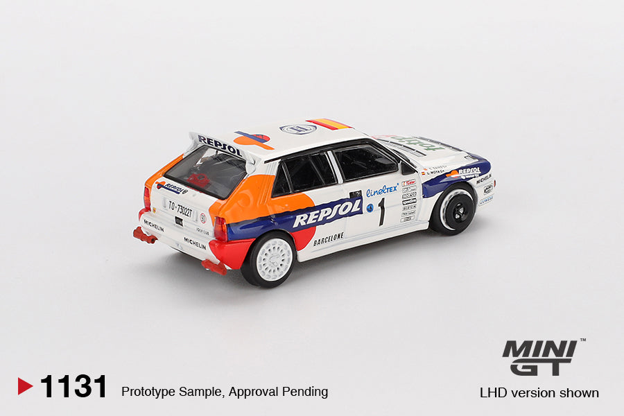 TSM Mini GT 1:64 Lancia Delta HF Integrale Evoluzione #1 1993 Rallye Monte-Carlo