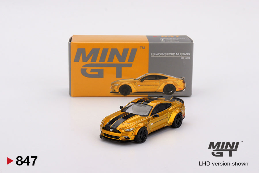 TSM Mini GT 1:64 LB-WORKS FORD MUSTANG RHD