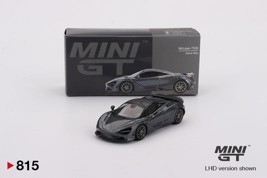 TSM Mini GT 1:64 McLaren 750S Saros Grey RHD