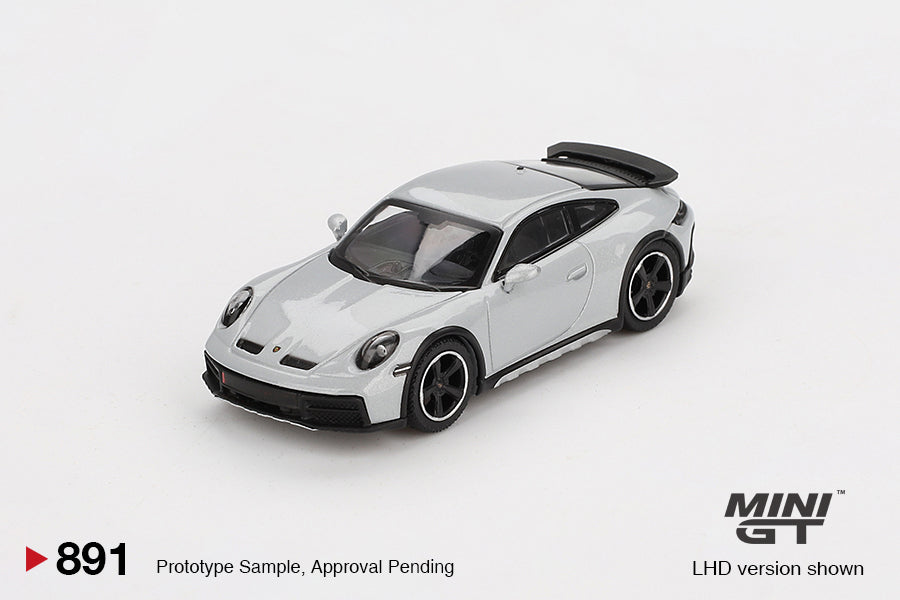 TSM Mini GT 1:64 Porsche 911 Dakar Ice Gray Metallic (RHD)