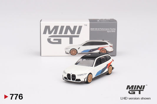 TSM Mini GT 1:64 BMW M3 M Performance Touring Alpine White