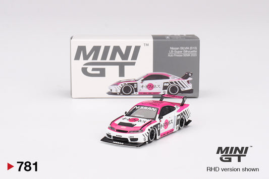 TSM Mini GT 1:64 Nissan LB-Super Silhouette S15 SILVIA Auto Finesse SEMA 2023