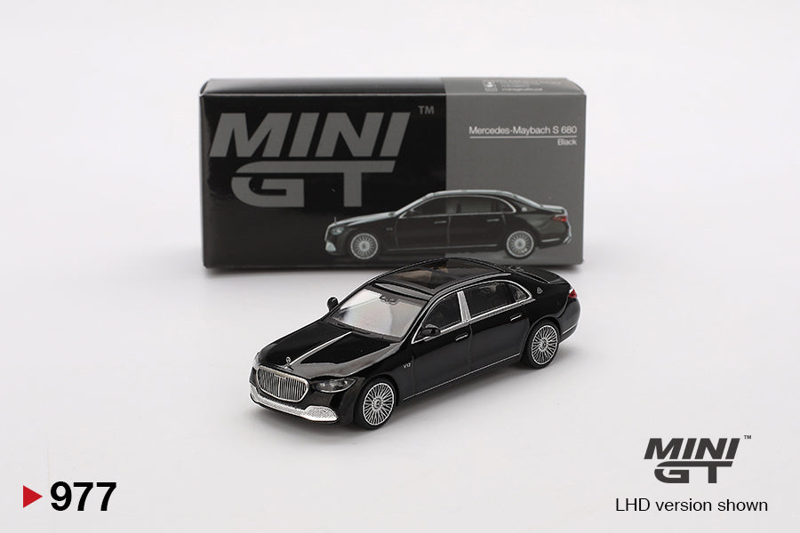 TSM Mini GT 1:64 Mercedes-Maybach S 680 Black RHD