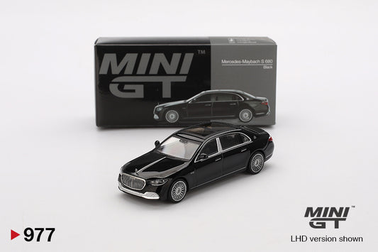 TSM Mini GT 1:64 Mercedes-Maybach S 680 Black RHD