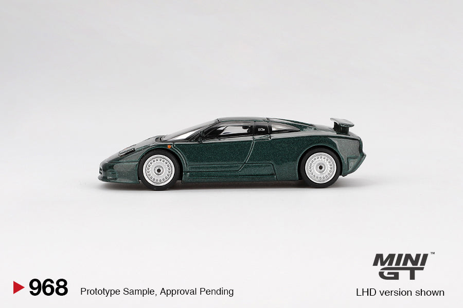 TSM Mini GT 1:64 Bugatti EB110 GT Verde Scuro
