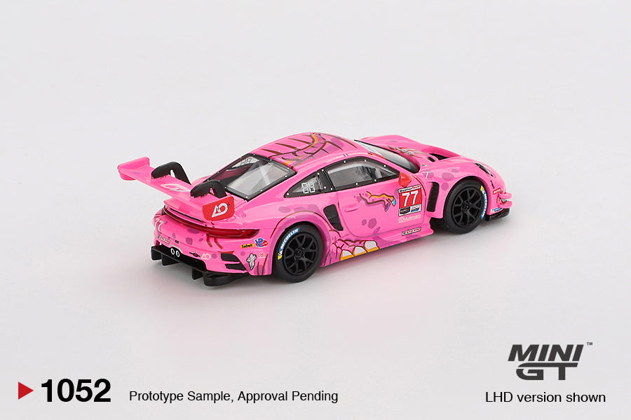 TSM Mini GT 1:64 Porsche 911 GT3 R #77 AO Racing 2024 IMSA Road America