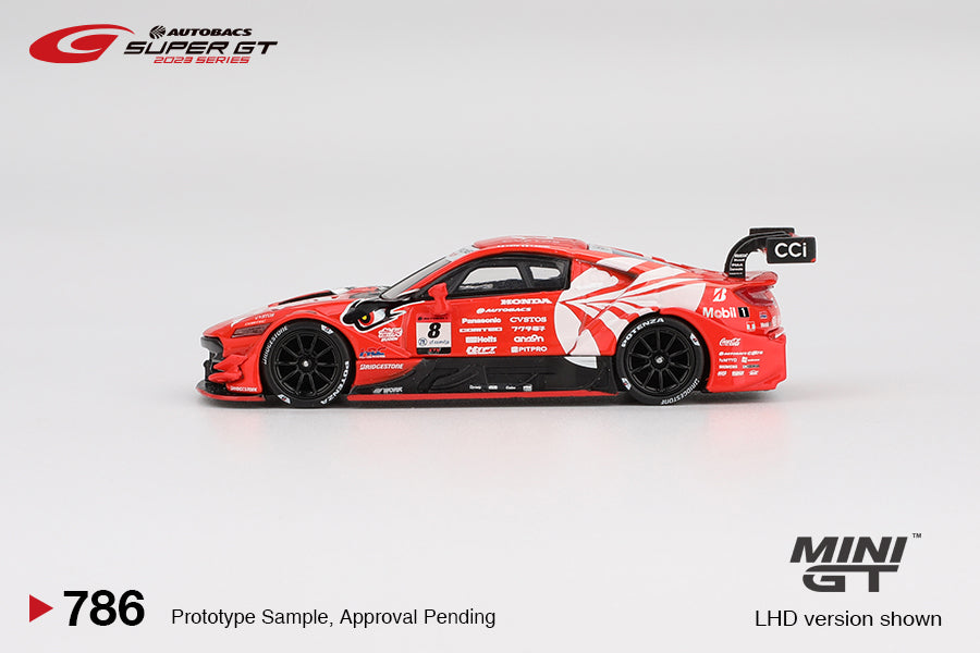 TSM Mini GT 1:64 Honda NSX-GT "Type S" GT500 #8 "ARTA MUGEN NSX-GT " ARTA 2023 SUPER GT Series