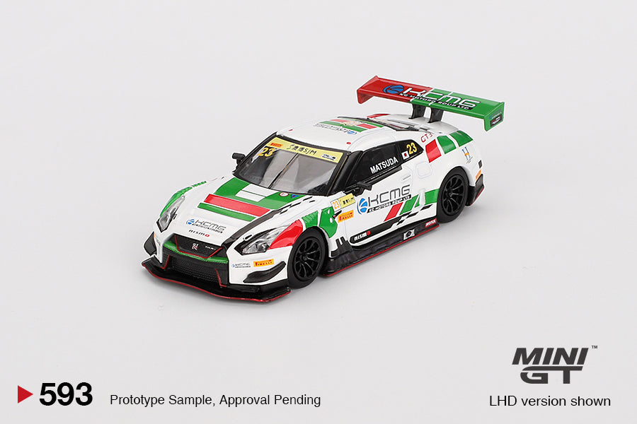 TSM Mini GT 1:64 Nissan GT-R NISMO GT3 #23 KCMG 2018 FIA GT World Cup Macau