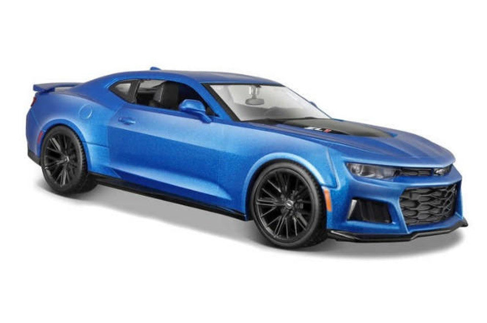 1:24 2017 Camaro ZL1 Blue Diecast Model Car