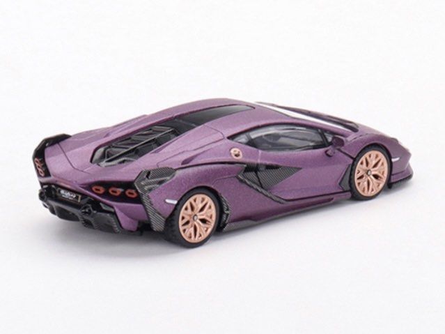 TSM Mini GT 1:64 Lamborghini Sian FKP 37 Matte Viola SE30 (LHD) HK Exclusive
