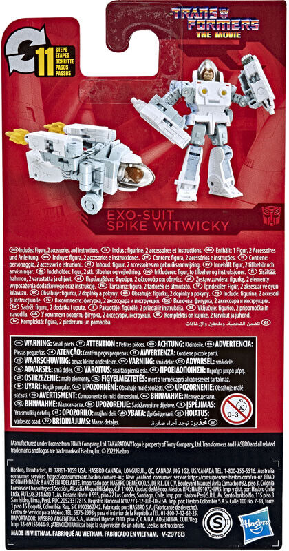 Transformers Studio Series 86 Core Exo-Suit Spike Witwicky